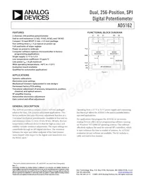 AD5162BRM100-RL7 Datasheet Cover