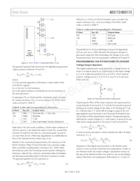 AD5173BRMZ50-RL7 Datasheet Page 17