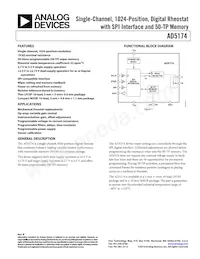 AD5174BRMZ-10-RL7 Datasheet Cover
