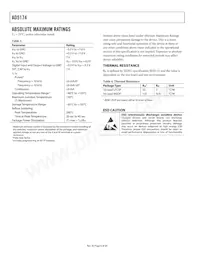 AD5174BRMZ-10-RL7 Datasheet Page 6