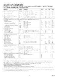 AD5220BR10-REEL7 Datasheet Page 2