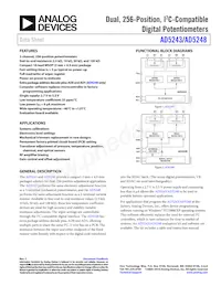 AD5248BRM50-RL7 Datasheet Cover