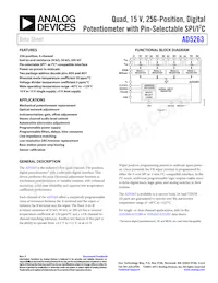 AD5263BRU50-REEL7 Datenblatt Cover