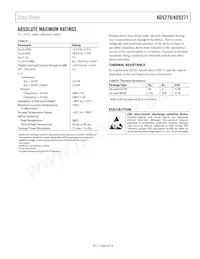 AD5271BCPZ-100-RL7 Datenblatt Seite 9