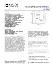 AD5273BRJZ1-R2 Datasheet Copertura