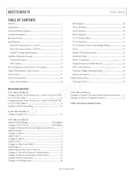 AD5274BRMZ-100-RL7 Datasheet Page 2