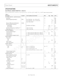 AD5274BRMZ-100-RL7 Datasheet Page 3