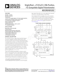 AD5282BRU50-REEL7 Datasheet Cover