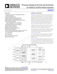 AD8450ASTZ-RL Datenblatt Cover