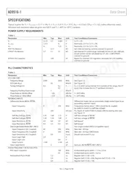 AD9516-1BCPZ Datasheet Page 4