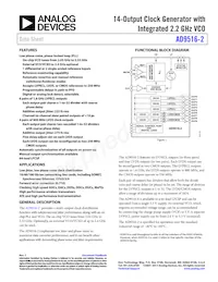 AD9516-2BCPZ-REEL7 Datenblatt Cover