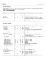 AD9516-2BCPZ-REEL7 Datasheet Page 4