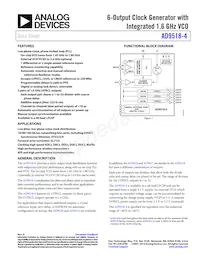 AD9518-4ABCPZ-RL7 Datasheet Cover