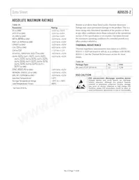 AD9520-2BCPZ Datasheet Page 17