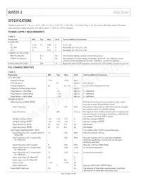 AD9520-3BCPZ-REEL7數據表 頁面 4