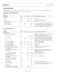 AD9520-5BCPZ-REEL7 Datasheet Page 4
