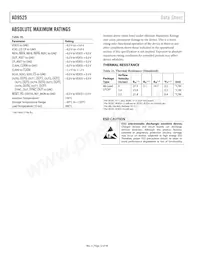 AD9525BCPZ-REEL7 Datasheet Page 12