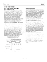 AD9540BCPZ Datasheet Page 21