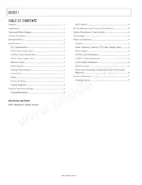 AD9571ACPZPEC-R7 Datasheet Page 2