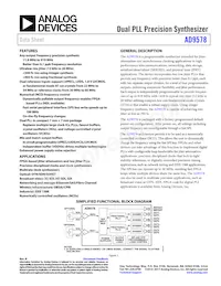 AD9578BCPZ-REEL7 Datasheet Cover