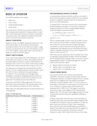 AD9913BCPZ Datasheet Page 14