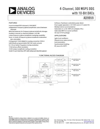 AD9959BCPZ Datasheet Cover