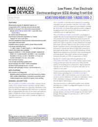 ADAS1000-1BCPZ Datasheet Cover