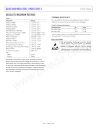 ADAS1000-1BCPZ Datasheet Page 14
