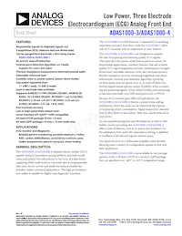 ADAS1000-3BCPZ Datasheet Cover