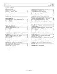 ADAU1361BCPZ-RL Datasheet Page 3