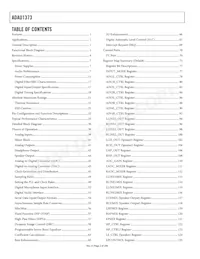 ADAU1373BCBZ-RL Datasheet Pagina 2