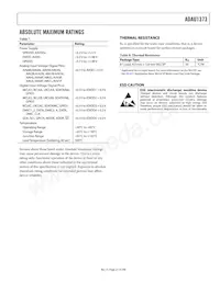 ADAU1373BCBZ-RL Datasheet Page 21