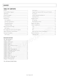 ADAV801ASTZ-REEL Datasheet Page 2