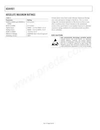 ADAV801ASTZ-REEL Datasheet Pagina 8