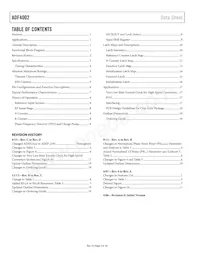 ADF4002BRUZ-RL Datasheet Pagina 2