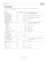ADF4002BRUZ-RL Datasheet Pagina 3