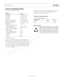 ADF4002BRUZ-RL Datasheet Page 5