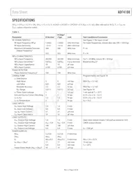 ADF4108BCPZ-RL Datasheet Page 3