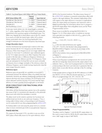ADF4152HVBCPZ Datasheet Page 22