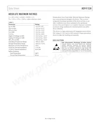 ADF4153ABRUZ-RL7 Datasheet Page 5