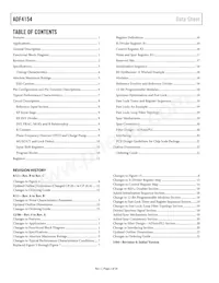 ADF4154BCPZ-RL7 Datasheet Page 2