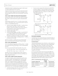 ADF4154BCPZ-RL7 Datasheet Page 19