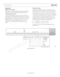 ADF4155BCPZ-RL7 Datenblatt Seite 17