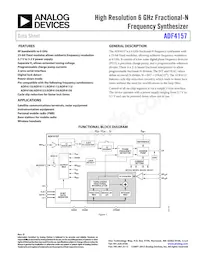 ADF4157BRUZ-RL7 Datasheet Cover