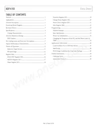 ADF4193WCCPZ-RL7 Datasheet Page 2