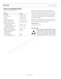ADF4193WCCPZ-RL7 Datasheet Page 6