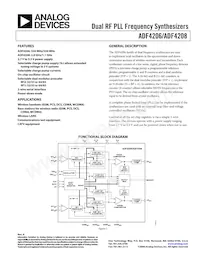 ADF4206BRUZ-RL Datasheet Copertura