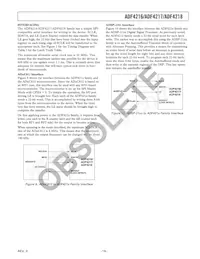 ADF4216BRUZ-RL Datasheet Pagina 19