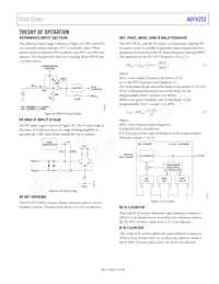 ADF4252BCPZ-RL Datasheet Page 13