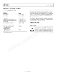 ADF4350BCPZ-RL數據表 頁面 6